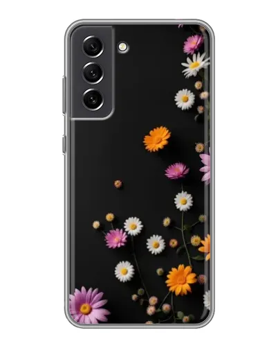 Чехол для Samsung Galaxy S21 FE с картинкой «Цветочная композиция»