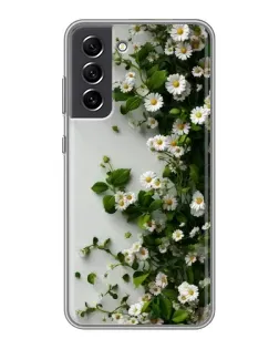 Чохол для Samsung Galaxy S21 FE з картинкою «Гілка дрібних білих квітів» Чохол для Samsung Galaxy S21 FE з картинкою «Гілка дрібних білих квітів»