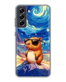 Чохол для Samsung Galaxy S21 FE з картинкою «Капібара Ван Гога» Чохол для Samsung Galaxy S21 FE з картинкою «Капібара Ван Гога»