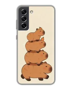 Чохол для Samsung Galaxy S21 FE з картинкою «Вежа з капібар» Чохол для Samsung Galaxy S21 FE з картинкою «Вежа з капібар»