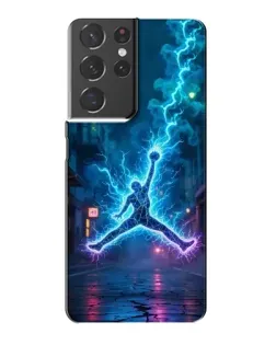 Чехол для Samsung Galaxy S21 Plus с картинкой «Jordan Gold Jumpman» Чехол для Samsung Galaxy S21 Plus с картинкой «Jordan Gold Jumpman»