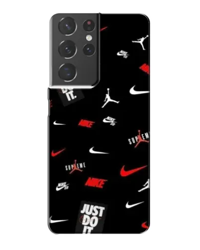 Чехол для Samsung Galaxy S21 Plus с картинкой «Nike Mix Pattern»