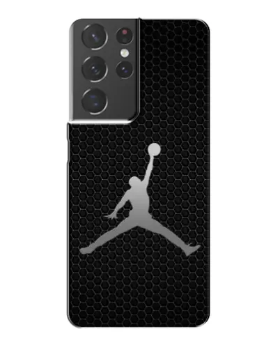 Чехол для Samsung Galaxy S21 Plus с картинкой «Jordan Dark Carbon»