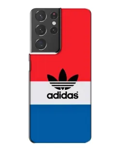 Чехол для Samsung Galaxy S21 Plus с картинкой «Ретро блоки Adidas»