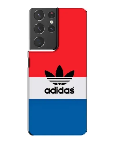 Чехол для Samsung Galaxy S21 Plus с картинкой «Ретро блоки Adidas»