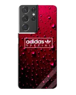 Чехол для Samsung Galaxy S21 Plus с картинкой «Adidas Gold Marble»
