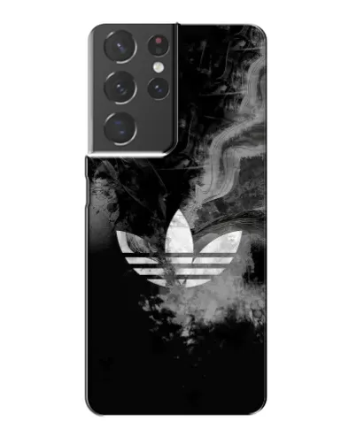 Чехол для Samsung Galaxy S21 Plus с картинкой «Абстрактный дым Adidas»
