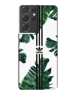 Чехол для Samsung Galaxy S21 Plus с картинкой «Пальмовые листья адидас»