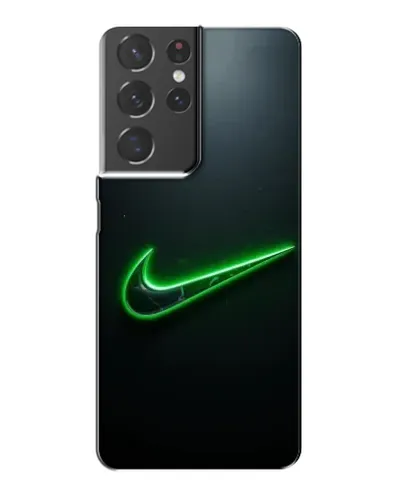 Чехол для Samsung Galaxy S21 Plus с картинкой «Неоновый контур Nike» Чехол для Samsung Galaxy S21 Plus с картинкой «Неоновый контур Nike»