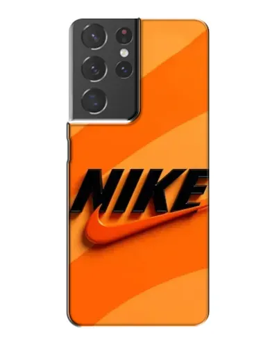 Чехол для Samsung Galaxy S21 Plus с картинкой «Оранжевый драйв Nike» Чехол для Samsung Galaxy S21 Plus с картинкой «Оранжевый драйв Nike»