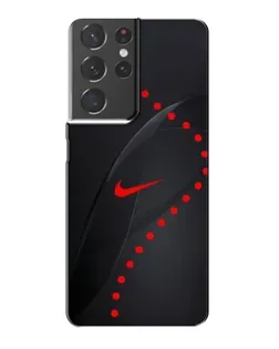Чехол для Samsung Galaxy S21 Plus с картинкой «Абстрактный дизайн Nike»
