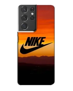 Чехол для Samsung Galaxy S21 Plus с картинкой «Nike — вечерний горизонт»