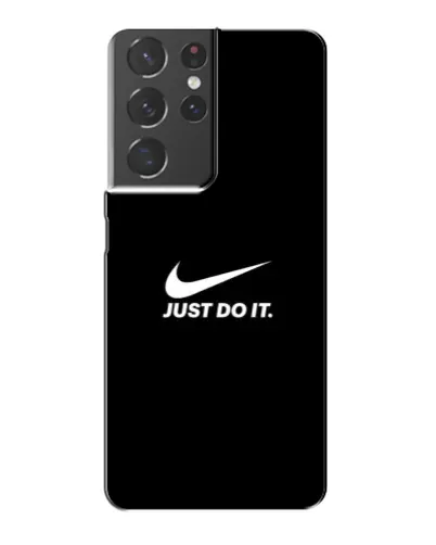 Чехол для Samsung Galaxy S21 Plus с картинкой «Минимализм от Nike» Чехол для Samsung Galaxy S21 Plus с картинкой «Минимализм от Nike»