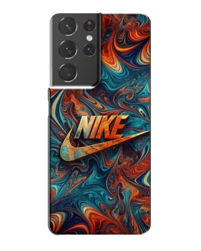 Чехол для Samsung Galaxy S21 Plus с картинкой «Nike в абстракции» Чехол для Samsung Galaxy S21 Plus с картинкой «Nike в абстракции»