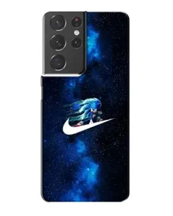 Чехол для Samsung Galaxy S21 Plus с картинкой «Звездный путь Nike»