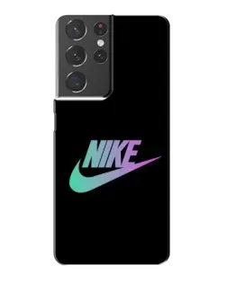 Чехол для Samsung Galaxy S21 Plus с картинкой «Nike — городская ночь»