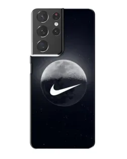 Чехол для Samsung Galaxy S21 Plus с картинкой «Nike в стиле граффити»