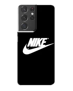 Чехол для Samsung Galaxy S21 Plus с картинкой «Мазки краски Nike»