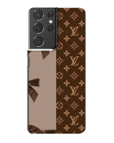 Чехол для Samsung Galaxy S21 Plus с картинкой «Louis Vuitton — банты»