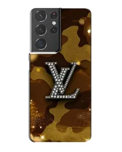 Чехол для Samsung Galaxy S21 Plus с картинкой «Камуфляжный Louis Vuitton»