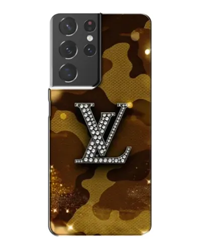 Чехол для Samsung Galaxy S21 Plus с картинкой «Камуфляжный Louis Vuitton»