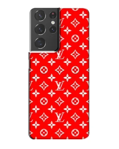 Чехол для Samsung Galaxy S21 Plus с картинкой «Яркий паттерн LV»