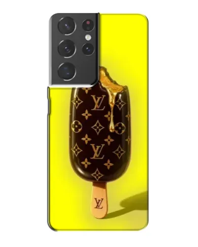 Чехол для Samsung Galaxy S21 Plus с картинкой «Мороженое от LV»
