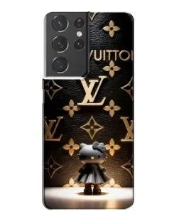 Чехол для Samsung Galaxy S21 Plus с картинкой «Монограмма с фигурой»
