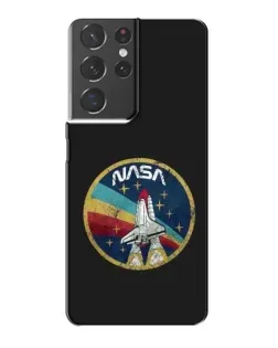 Чехол для Samsung Galaxy S21 Plus с картинкой «NASA — эмблема миссии»