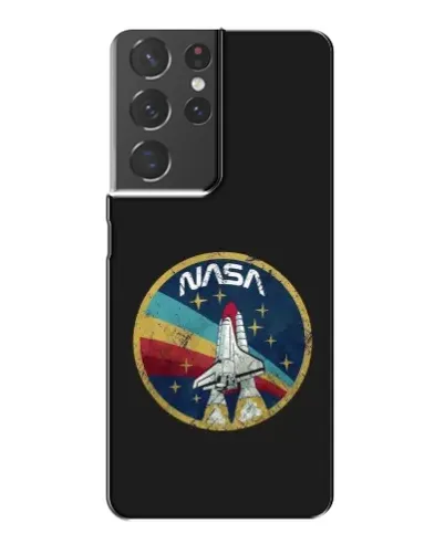 Чехол для Samsung Galaxy S21 Plus с картинкой «NASA — эмблема миссии»