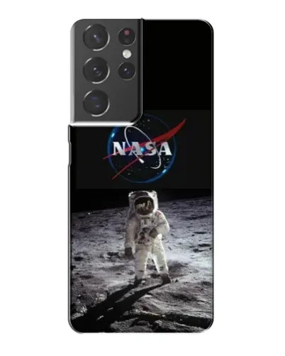 Чехол для Samsung Galaxy S21 Plus с картинкой «Астронавт на Луне»