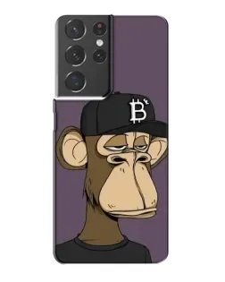 Чехол для Samsung Galaxy S21 Plus с картинкой «Bored Ape в кепке» Чехол для Samsung Galaxy S21 Plus с картинкой «Bored Ape в кепке»