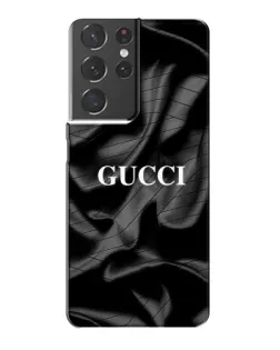 Чехол для Samsung Galaxy S21 Plus с картинкой «Gucci — шелковые волны»