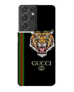 Чехол для Samsung Galaxy S21 Plus с картинкой «Тигр Gucci»