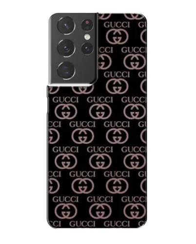 Чехол для Samsung Galaxy S21 Plus с картинкой «Классическая монограмма Gucci»