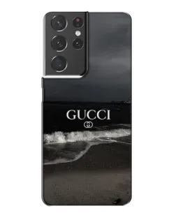 Чехол для Samsung Galaxy S21 Plus с картинкой «Gucci — морской прибой»