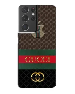 Чехол для Samsung Galaxy S21 Plus с картинкой «Gucci — брендированный десерт»