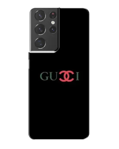 Чехол для Samsung Galaxy S21 Plus с картинкой «Gucci — красный градиент»