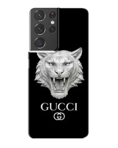 Чехол для Samsung Galaxy S21 Plus с картинкой «Gucci — серебряный лев» Чехол для Samsung Galaxy S21 Plus с картинкой «Gucci — серебряный лев»