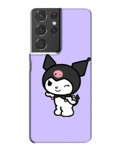 Чехол для Samsung Galaxy S21 Plus с картинкой «Классическая Kuromi»