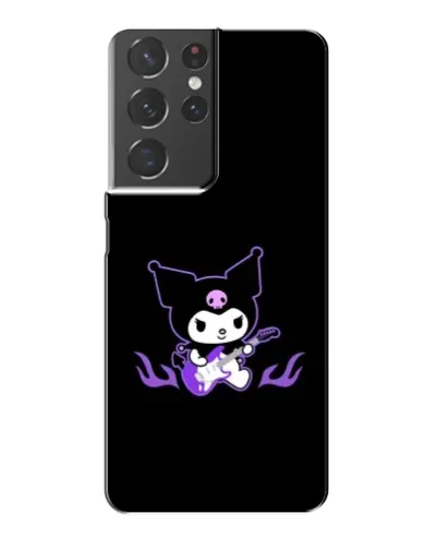 Чехол для Samsung Galaxy S21 Plus с картинкой «Электрическая Kuromi»