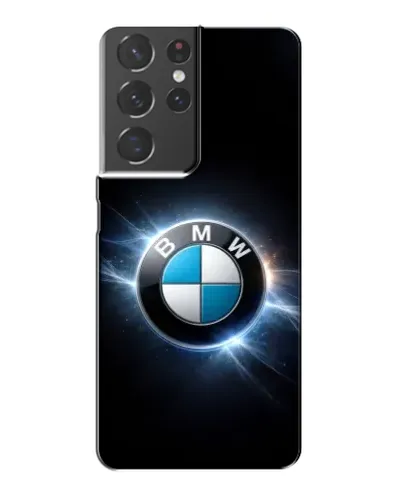 Чехол для Samsung Galaxy S21 Plus с картинкой «BMW — неоновое сияние» Чехол для Samsung Galaxy S21 Plus с картинкой «BMW — неоновое сияние»