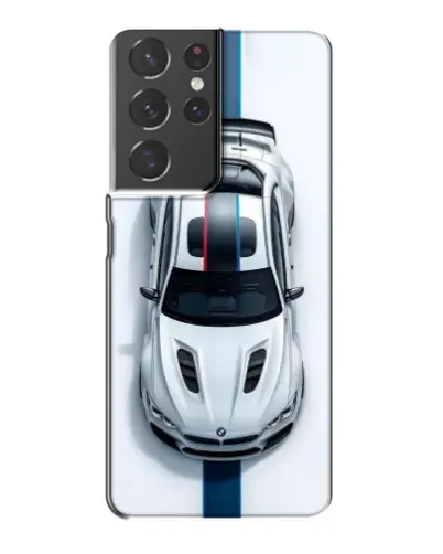Чехол для Samsung Galaxy S21 Plus с картинкой «Вид сверху — BMW M» Чехол для Samsung Galaxy S21 Plus с картинкой «Вид сверху — BMW M»
