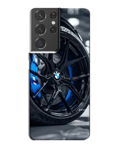 Чехол для Samsung Galaxy S21 Plus с картинкой «Колесо BMW вблизи» Чехол для Samsung Galaxy S21 Plus с картинкой «Колесо BMW вблизи»