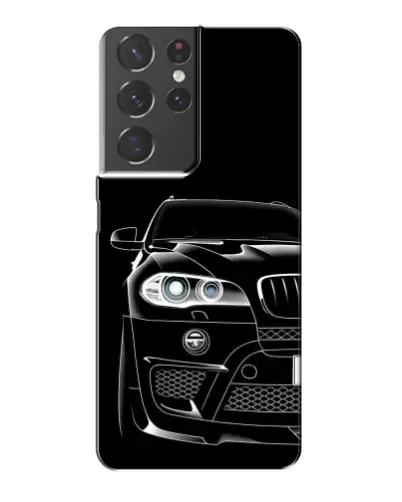 Чехол для Samsung Galaxy S21 Plus с картинкой «Темный силуэт BMW» Чехол для Samsung Galaxy S21 Plus с картинкой «Темный силуэт BMW»