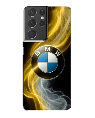 Чехол для Samsung Galaxy S21 Plus с картинкой «Золотистый дым BMW» Чехол для Samsung Galaxy S21 Plus с картинкой «Золотистый дым BMW»