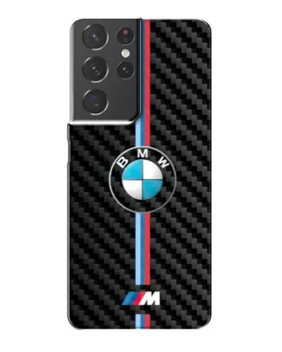 Чехол для Samsung Galaxy S21 Plus с картинкой «Эмблема BMW и карбон» Чехол для Samsung Galaxy S21 Plus с картинкой «Эмблема BMW и карбон»