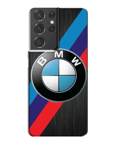 Чехол для Samsung Galaxy S21 Plus с картинкой «BMW M-stripes стиль» Чехол для Samsung Galaxy S21 Plus с картинкой «BMW M-stripes стиль»
