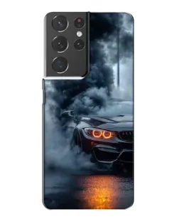 Чехол для Samsung Galaxy S21 Plus с картинкой «BMW M-Power — абстракция»