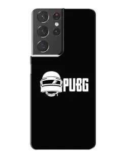 Чехол для Samsung Galaxy S21 Plus с картинкой «PUBG — классический лого»